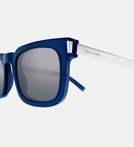 Mirrored Lenses Square Sunglasses 51