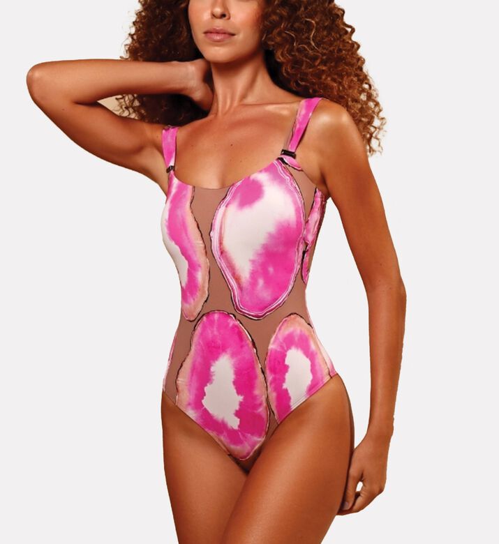 Karla Vivian Adjustable-strap One-piece Swimsuit, Packshot View