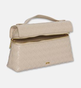 JW PEI Thea Weave Texture Top Handle Bag, White, Packshot View