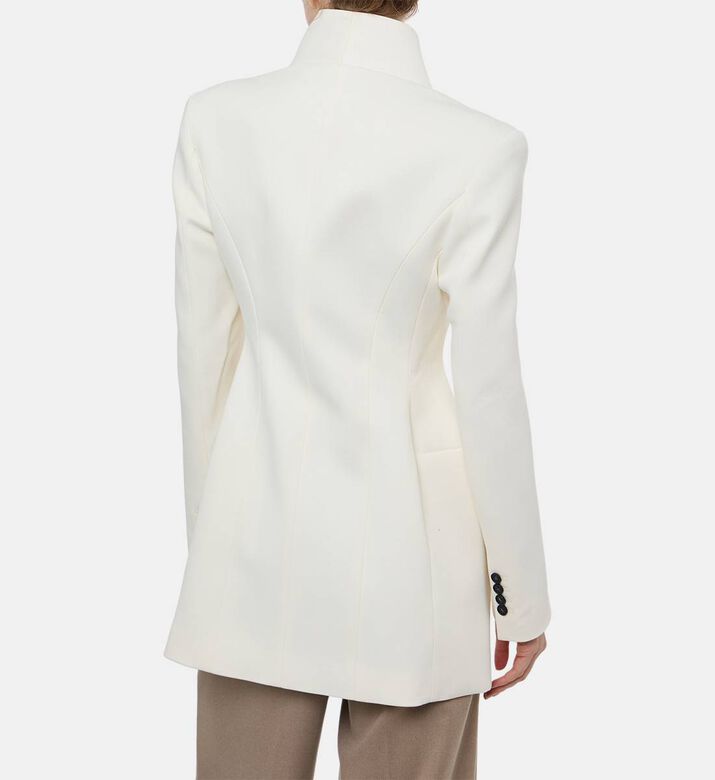 Source Unknown Long-sleeve Wrap Blazer, Model View