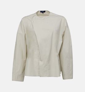 Antoine Faded Cotton Poplin Blouse