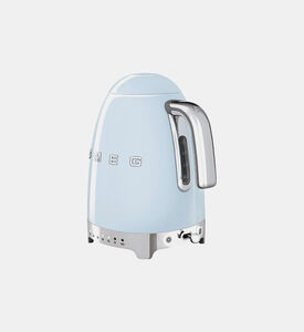Smeg 50s Style Variable Temp Kettle, Light-blue, Packshot View