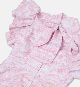 Poca and Poca Button Closure Short-sleeve Dress, Packshot View