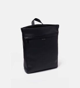 حقيبة ظهر مربعة بسحاب علوي