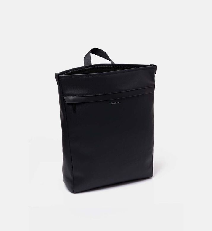 Square Zip Top Backpack