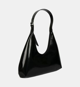 Amber Semi Patent Leather Bag