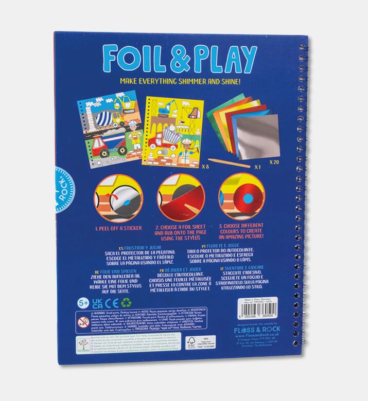 Floss and Rock Construction Foil Play, Packshot View