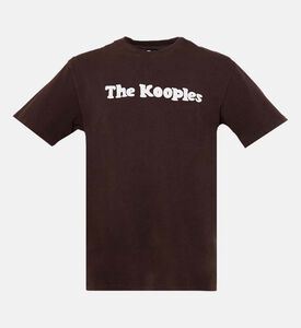 The Kooples Block-letter Logo-print T-shirt, Packshot View