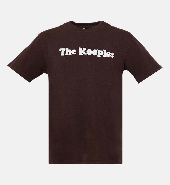 The Kooples Block-letter Logo-print T-shirt, Packshot View