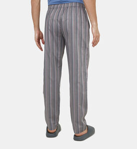 Stripped Elasticated Waist Pants