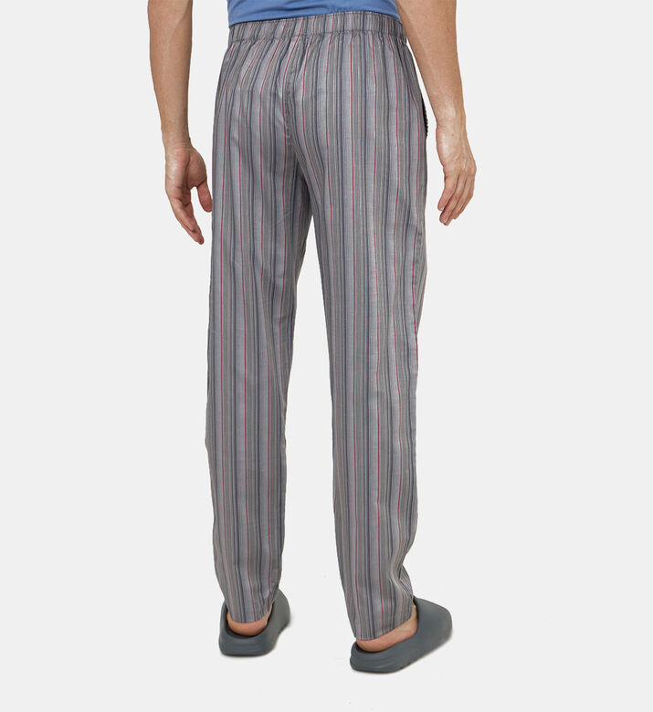 Stripped Elasticated Waist Pants