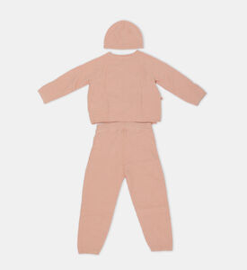 طقم هدية منسوج لحديثي الولادة