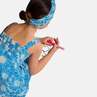 Sunflower Embroidery Dress