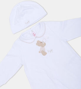 طقم هدية رومبر وقبعة للأطفال الرضع