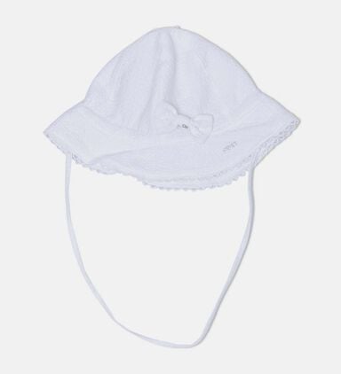 Side Bow Detail Baby Hat