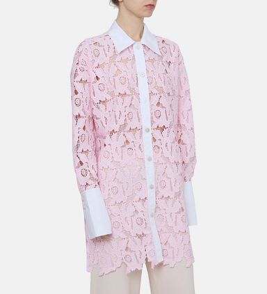 Lace Long-sleeve Shirt