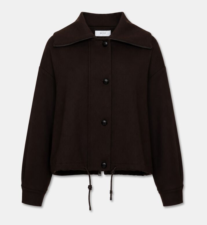 Beatrice B Wool-blend Bomber Jacket, Packshot View