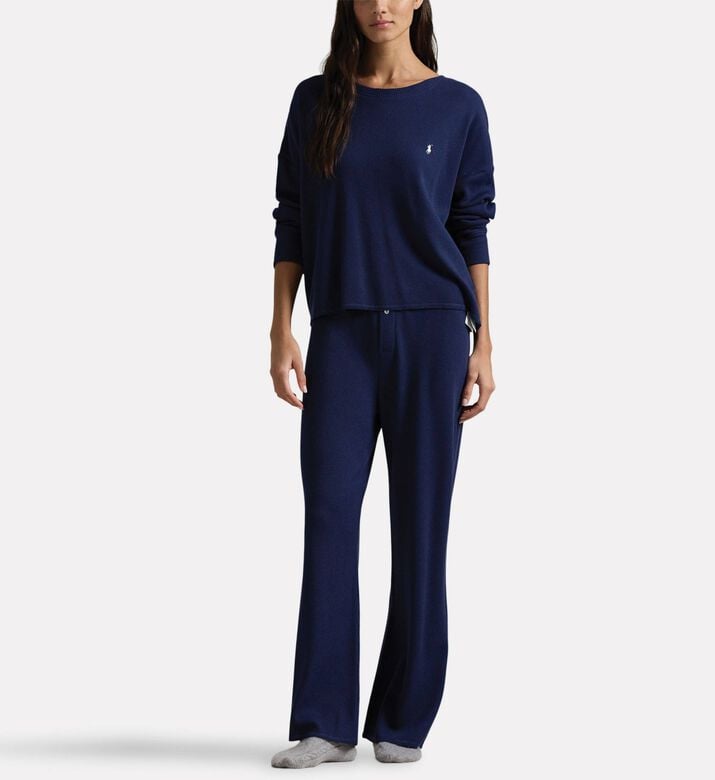 Polo by Ralph Lauren Galeries Lafayette Lounge Pajama Set, Model View