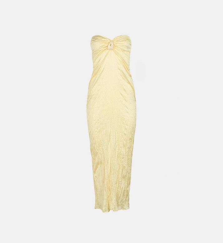 One-shoulder Ombré Kaftan