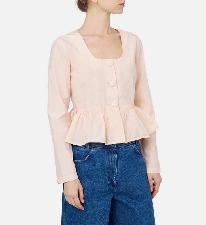 بلوزة لانا من مزيج الحرير التفتا بلوزة لانا من مزيج الحرير التفتا