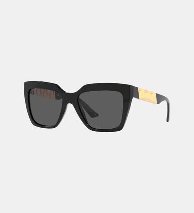 Acetate Chain Design Square Sunglasses 56