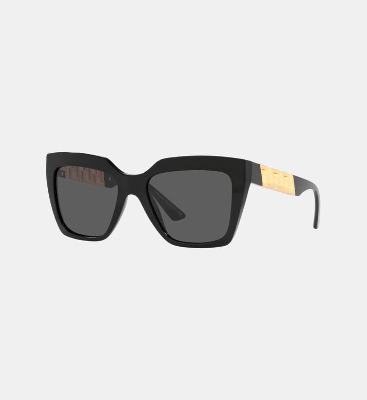 Acetate Chain Design Square Sunglasses 56