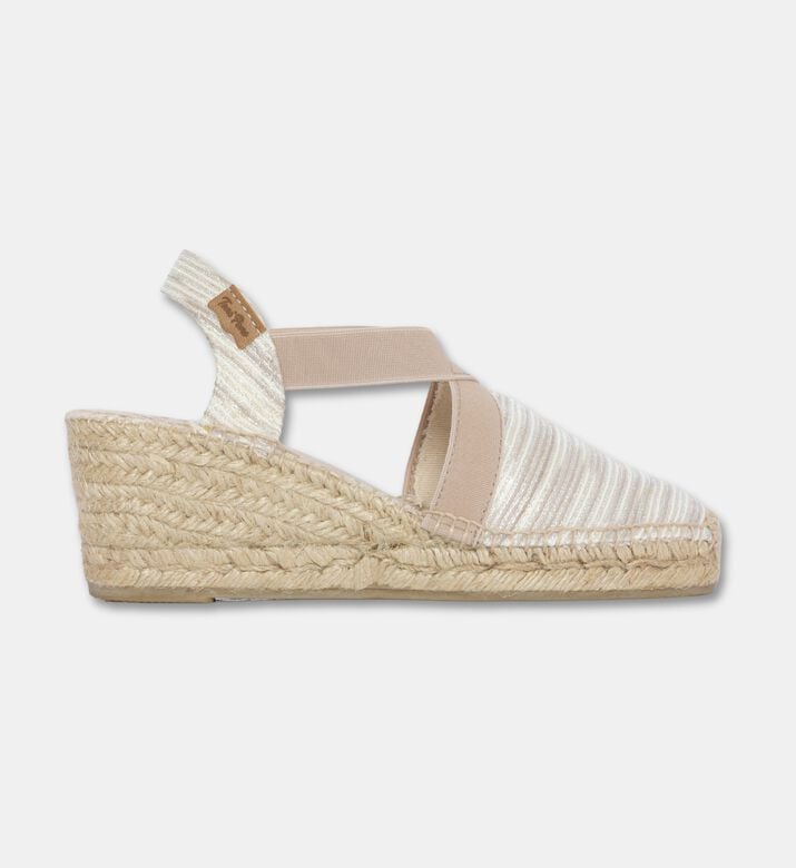 Toni Pons Terra-zr Cotton Blend Mid-wedge Closed-toe Sandal, Packshot View