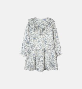 Jardin Ruffled Floral Print Dress