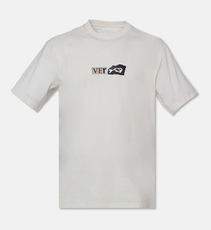 Y-3 Logo-print Regular-fit T-shirt, Packshot View