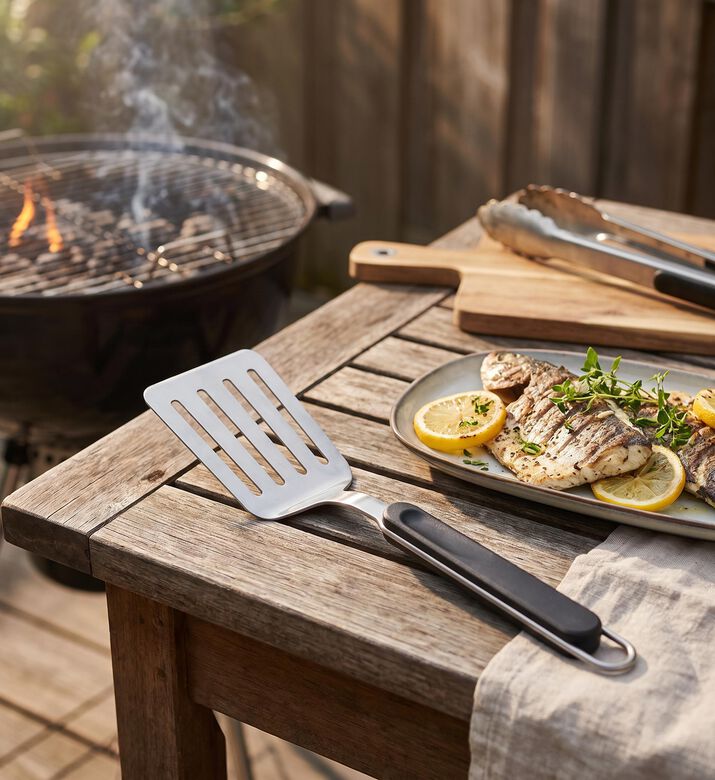 Barbecook Olivia Stainless Steel Fish Spatula, Packshot View