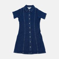 Denim A-line Dress