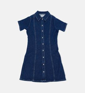Denim A-line Dress
