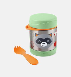 برطمان طعام بطبعة راكون