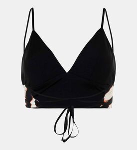 Mirage Long Line Triangle Bikini Top