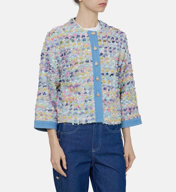 Multicolor Tweed Jacket