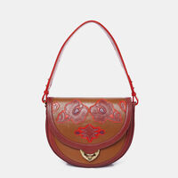 Victoria Messenger Leather Bag