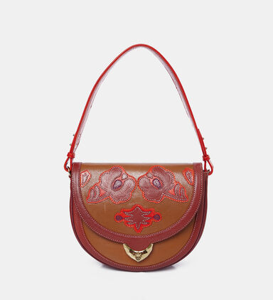 Victoria Messenger Leather Bag