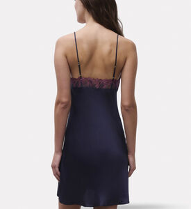 Chantelle Embroidered Trim Slip Dress, Model View