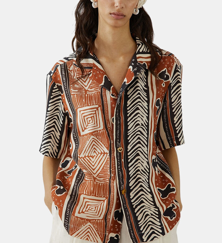 قميص مارتي تنسل بطبعة مارتي