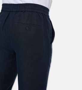 Vince Casual Drawstring Closure Pants, Blue, M, Model View