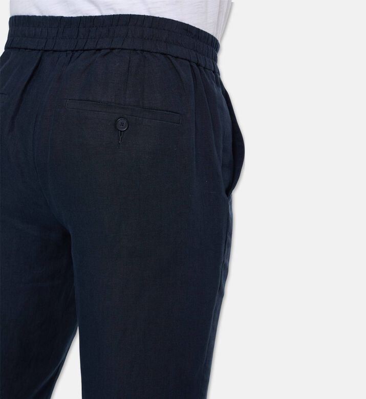 Vince Casual Drawstring Closure Pants, Blue, M, Model View