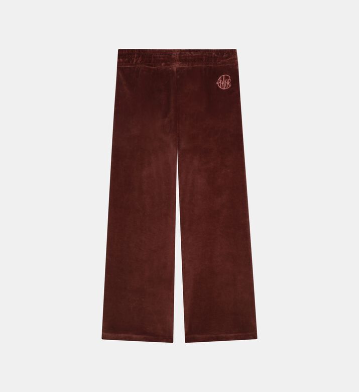 Elastic Waist Wide-leg Pants