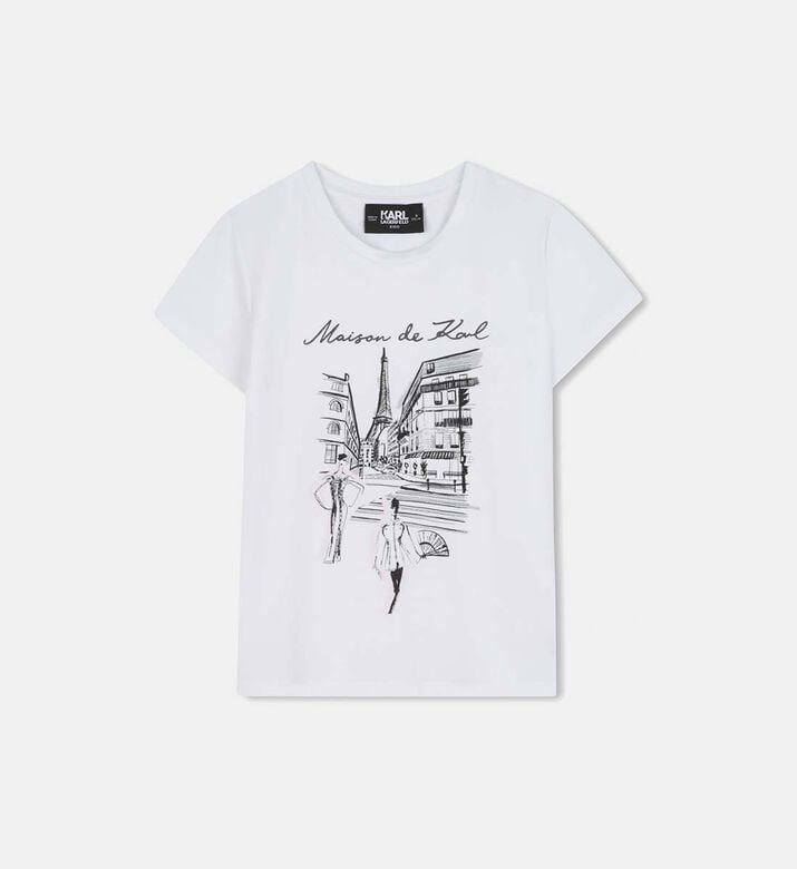 Paris Printed Short-sleeve T-shirt