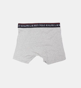 طقم بوكسرات بخصر مطاطي بلوغو 3 قطع