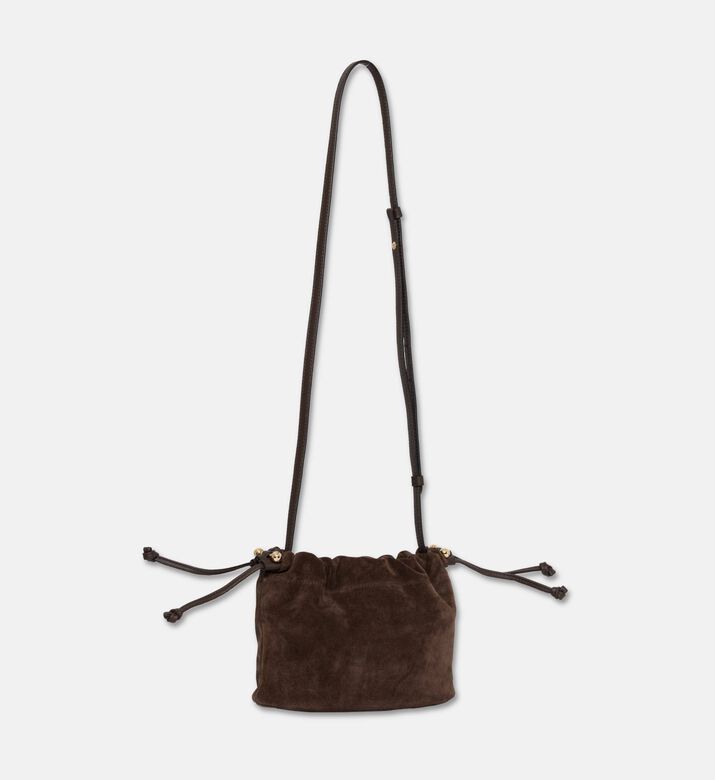 Strathberry Bag Charlotte Drwst Sud, Brown, Packshot View