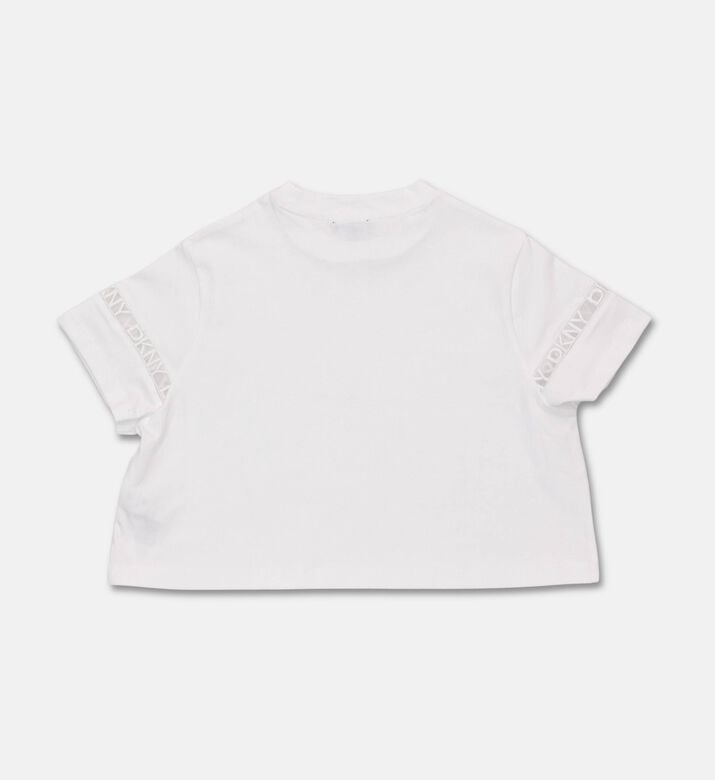 DKNY Logo-embroidery Regular-fit T-shirt, Packshot View