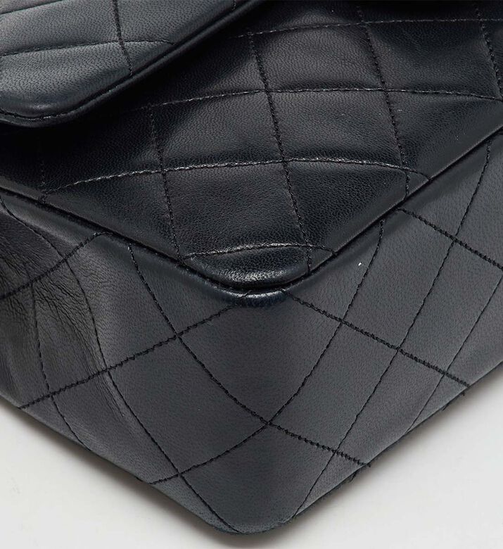 Chanel Quilted Leather Small Classic Double Flap Bag Preowned