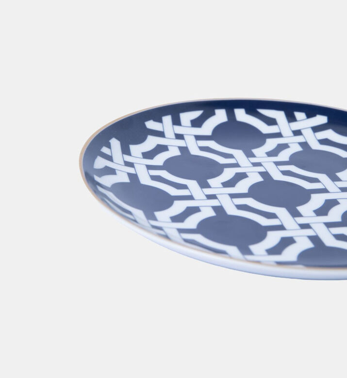 Infinity Printed Dessert Plate