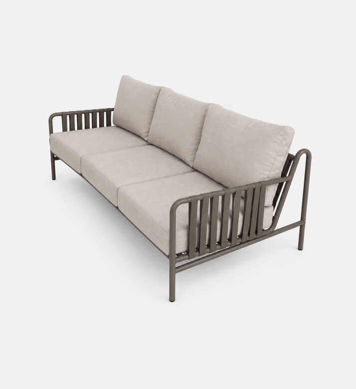 Home Deco and More Strap-detail Aluminum Outdoor Lounge Set, Packshot View