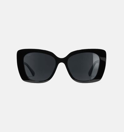 Crystal-embellished Square Sunglasses